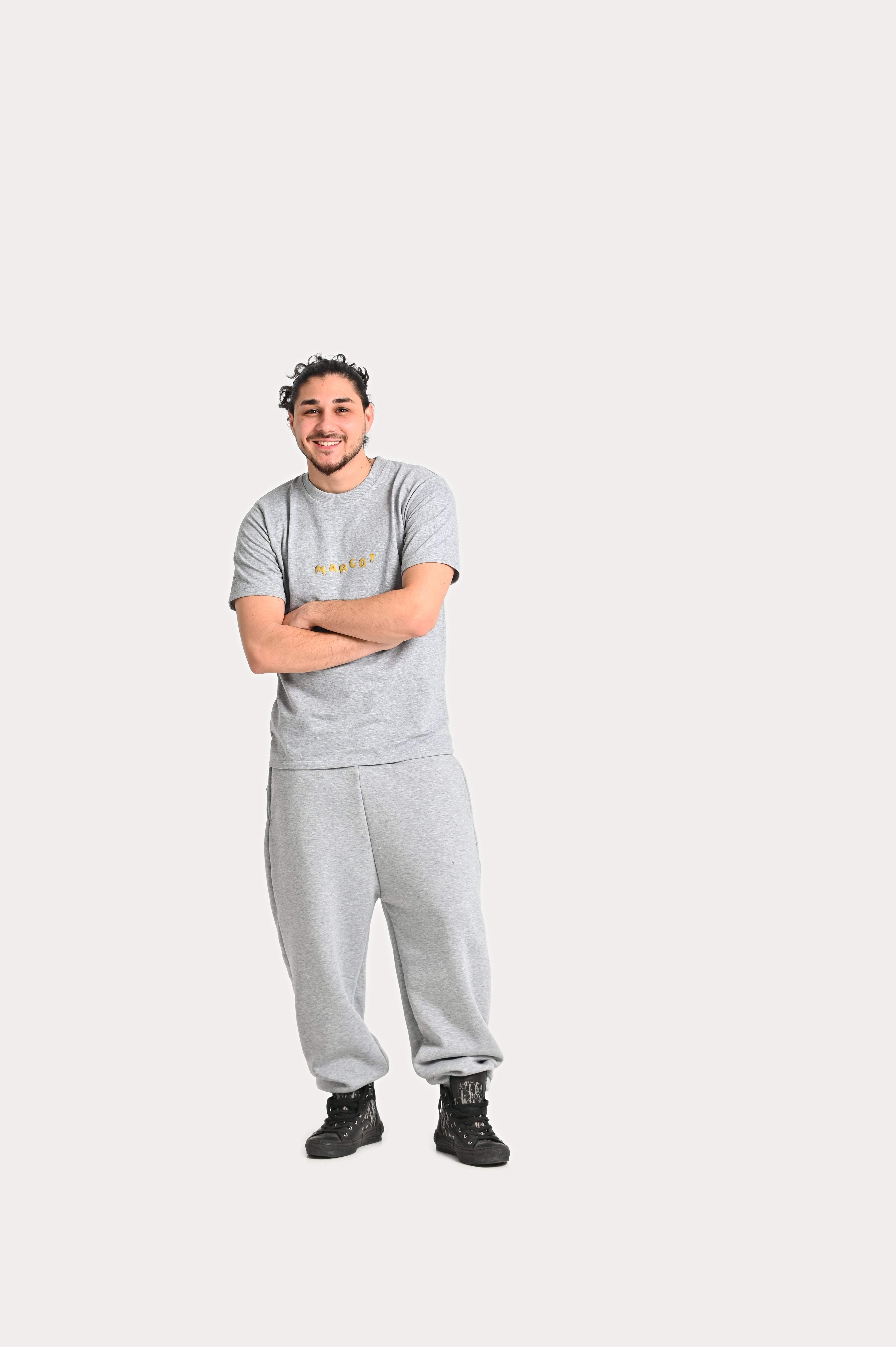 "CEREAL" T-SHIRT - GREY