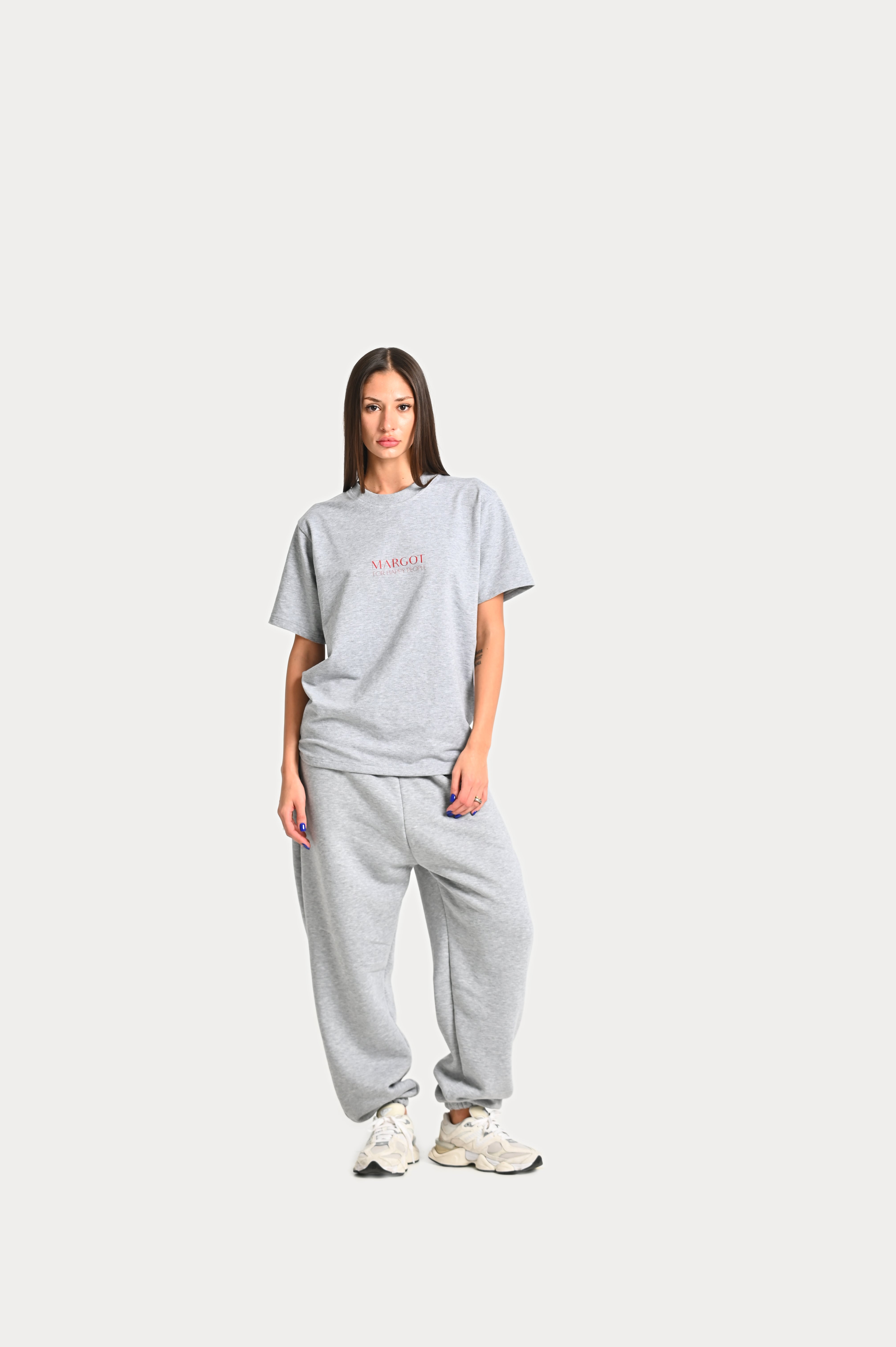 "EX" T-SHIRT - GREY