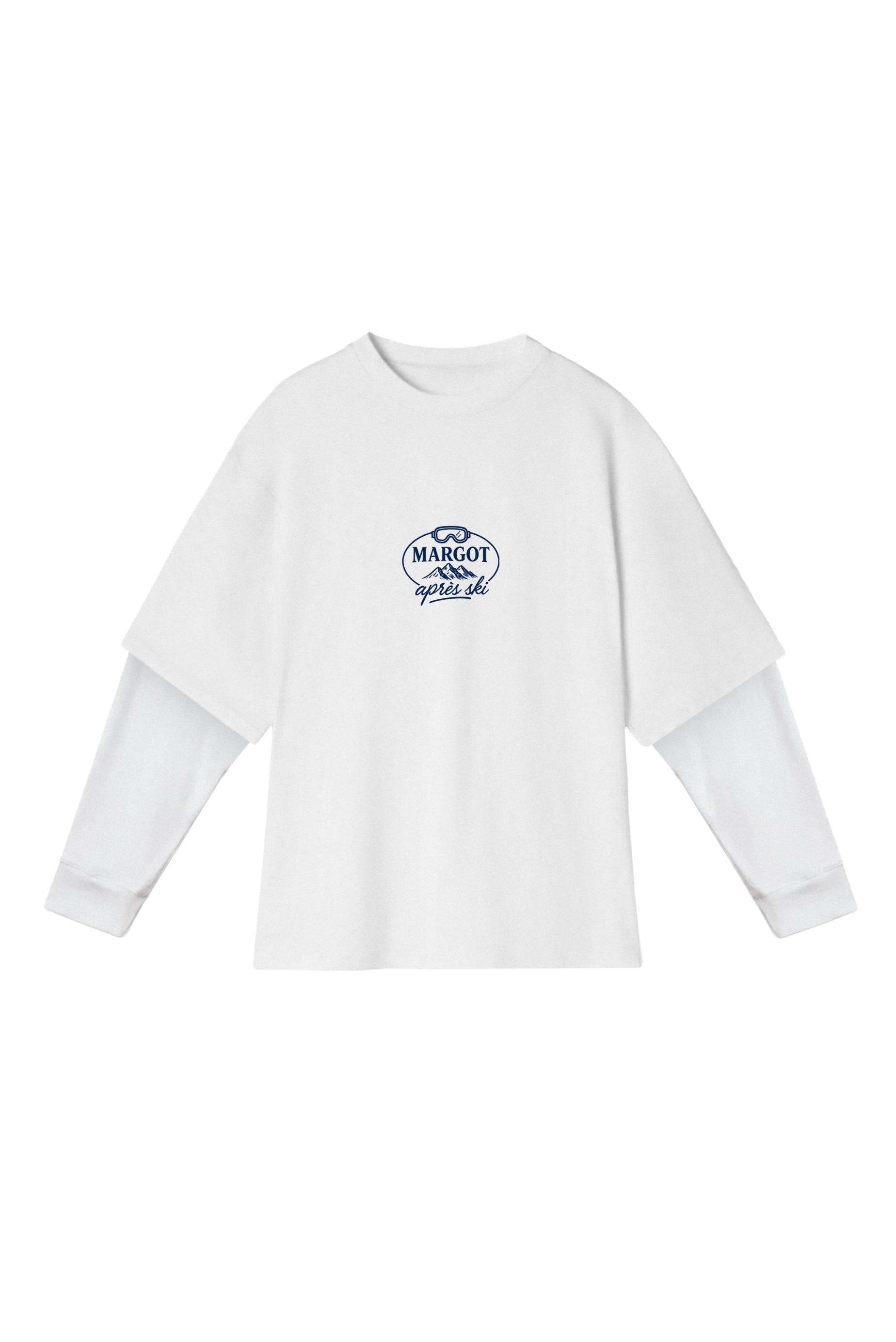 APRES SKI DOUBLE SLEEVE T-SHIRT