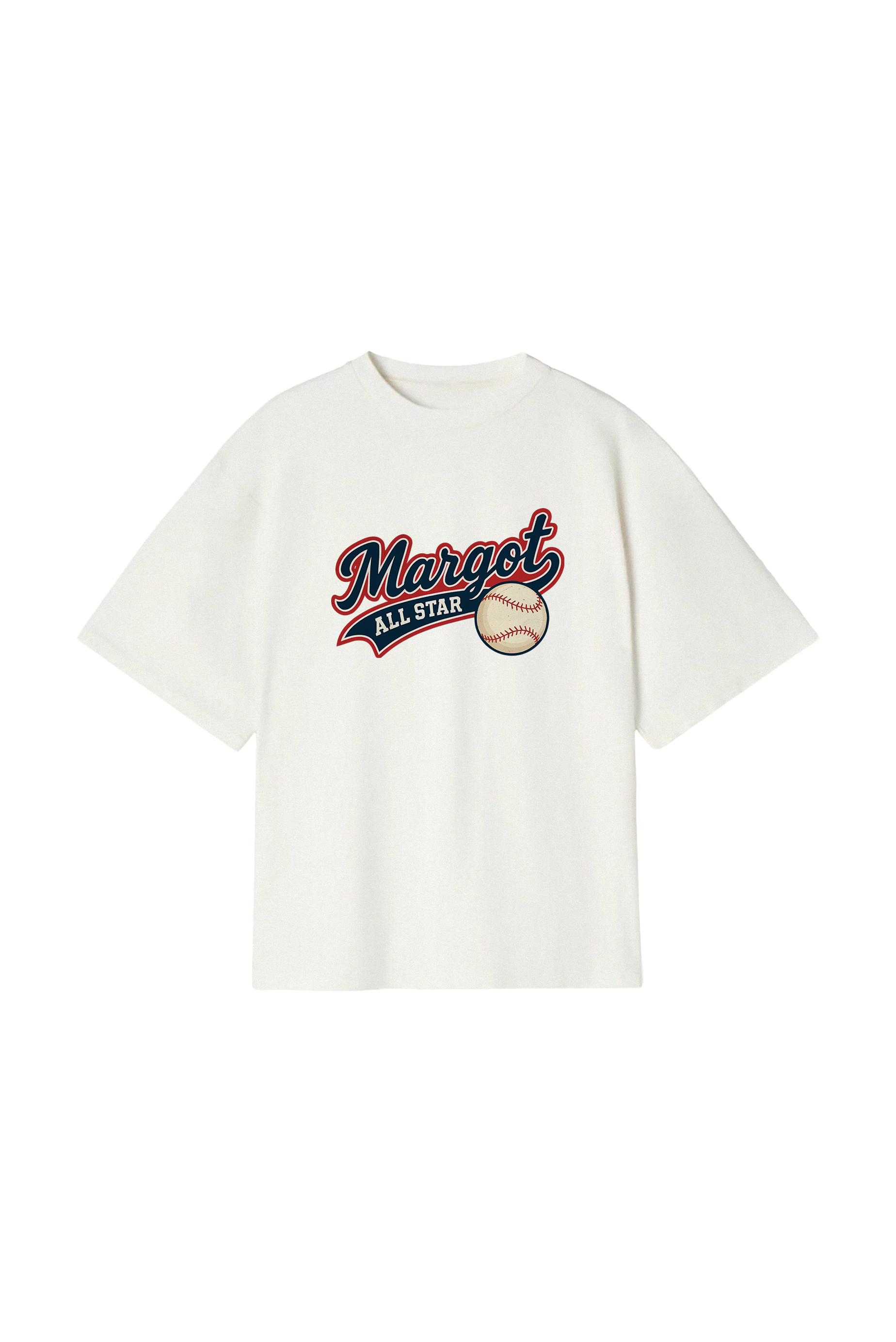 BASEBALL T-SHIRT - WHITE