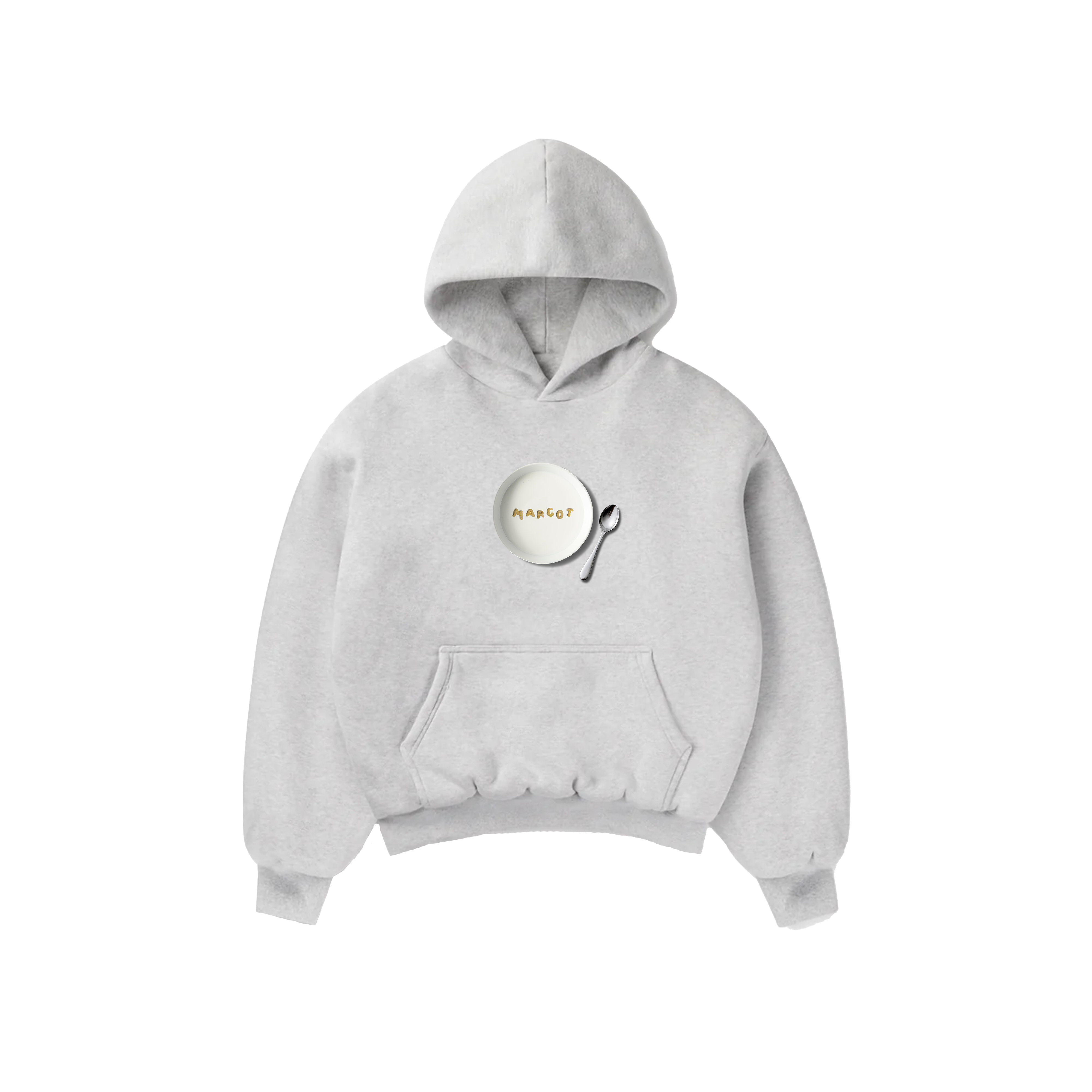 "CEREAL" HOODIE - GREY