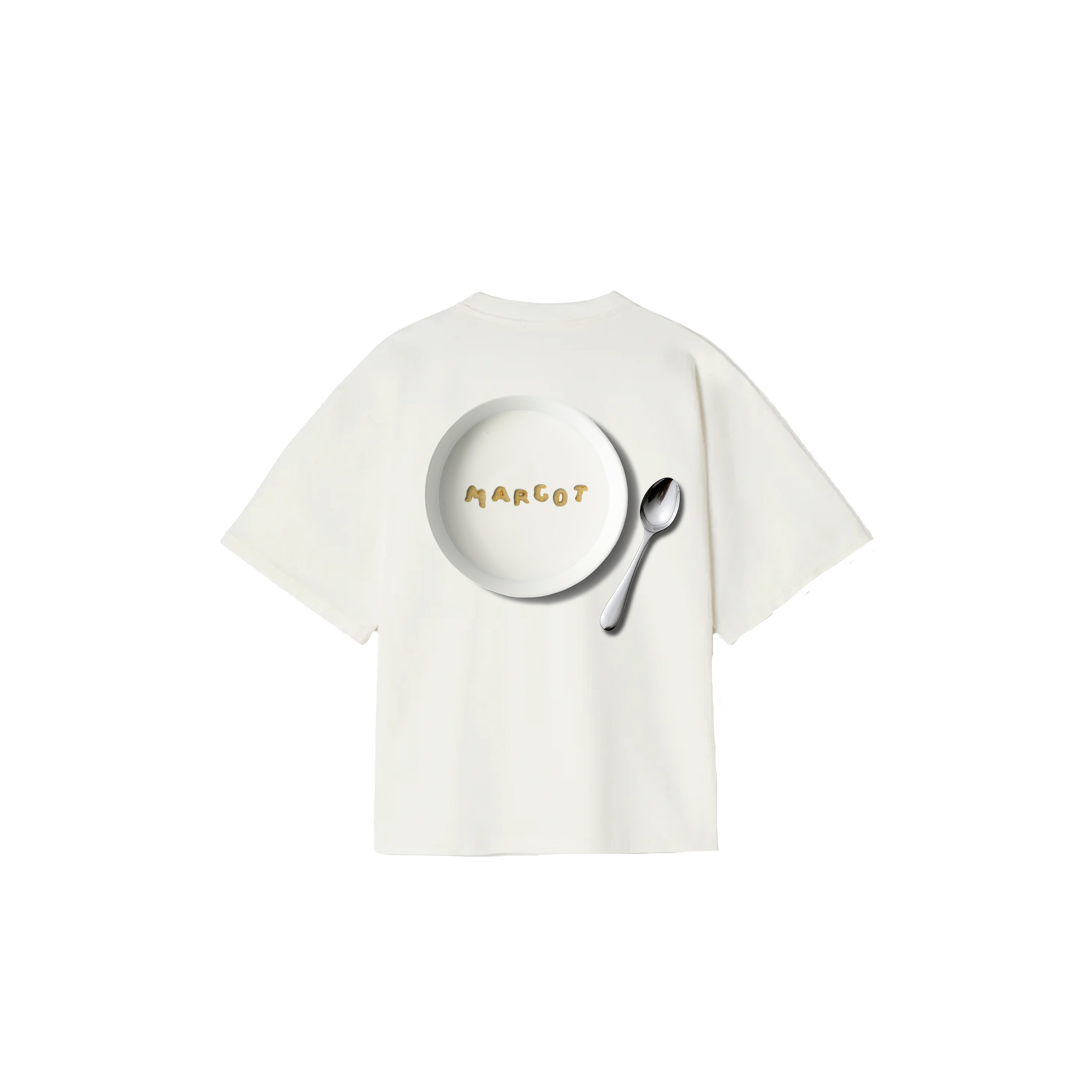 "CEREAL" T-SHIRT - WHITE