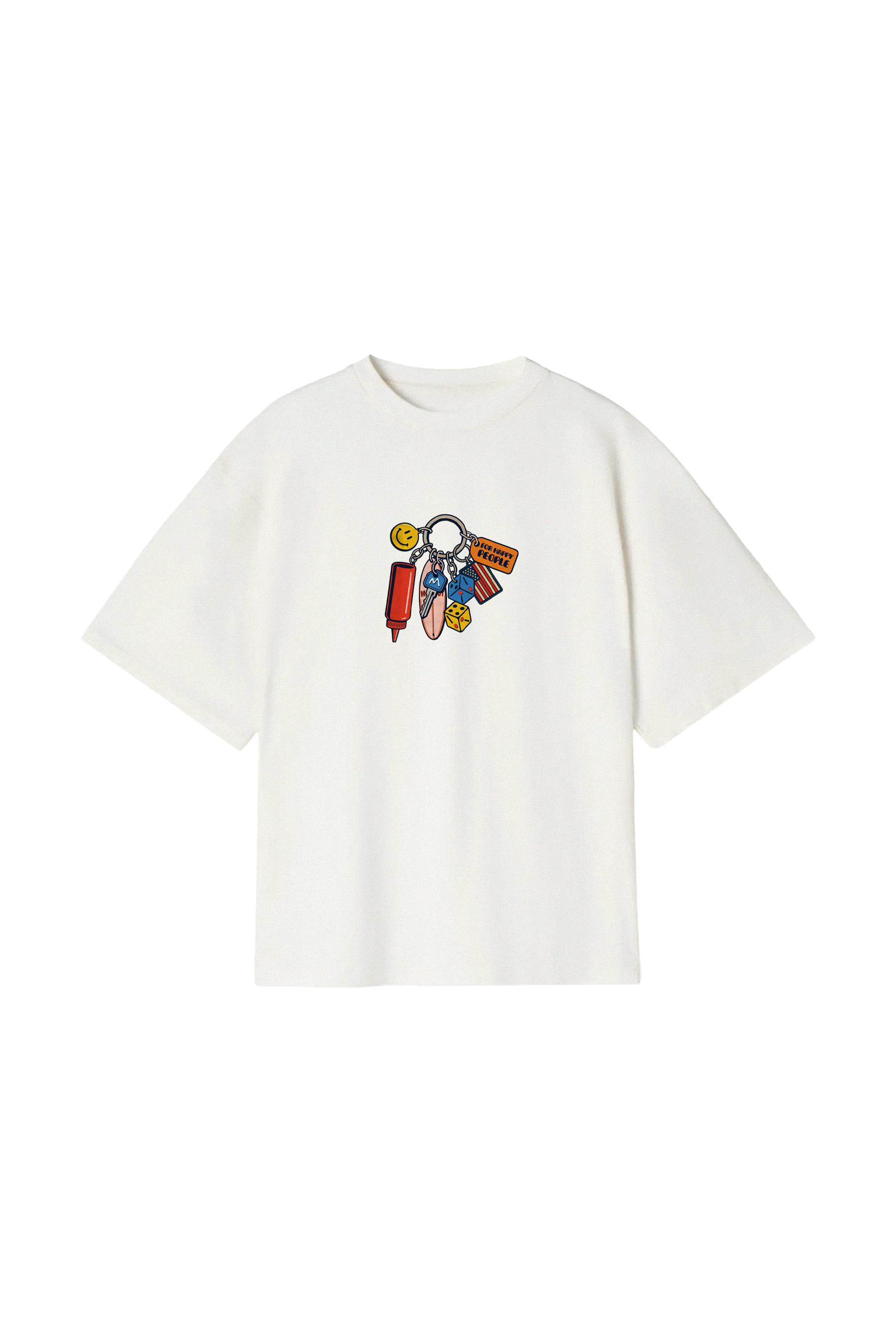 KEYS T-SHIRT - WHITE