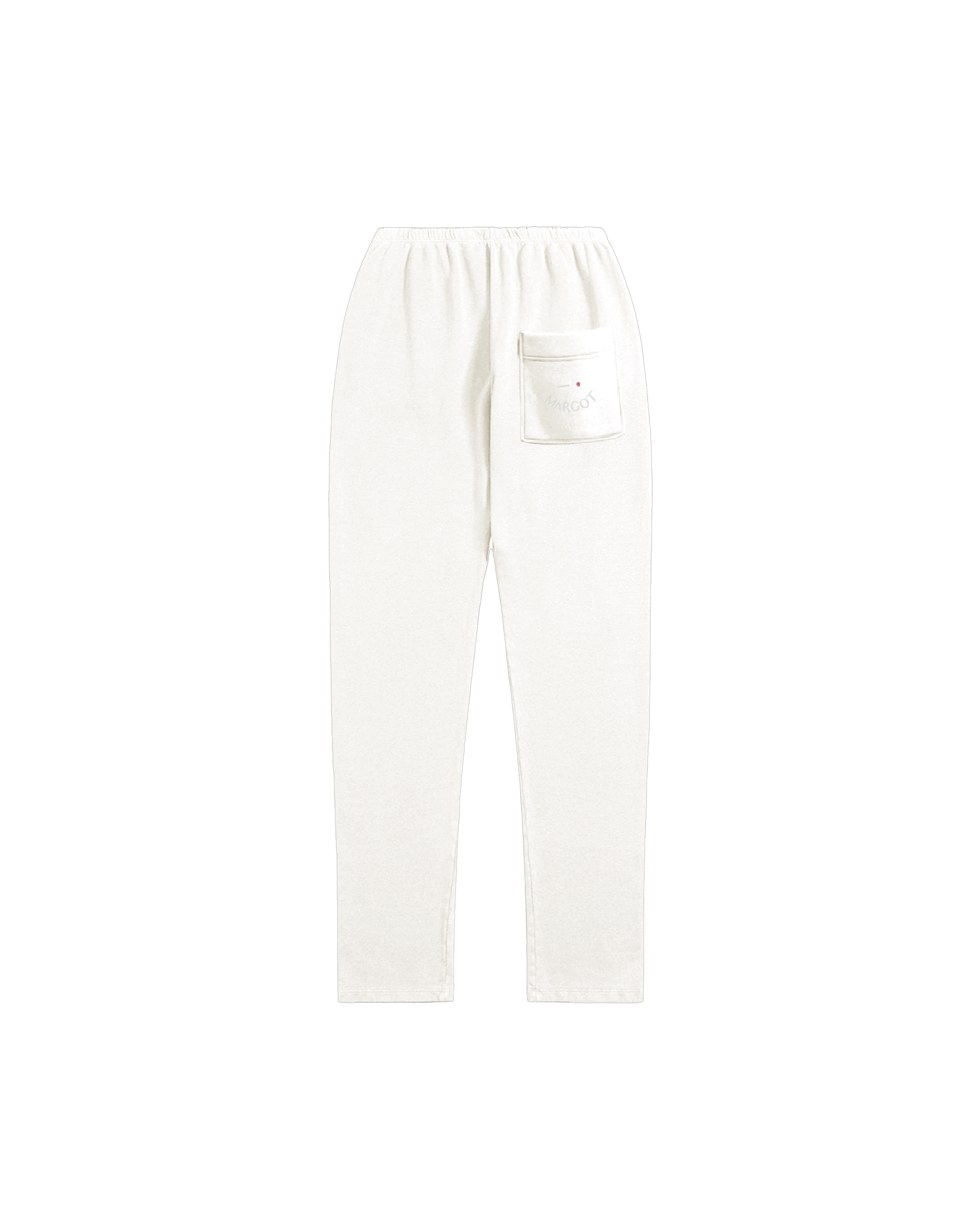 HAPPY SWEATPANTS - OFF WHITE