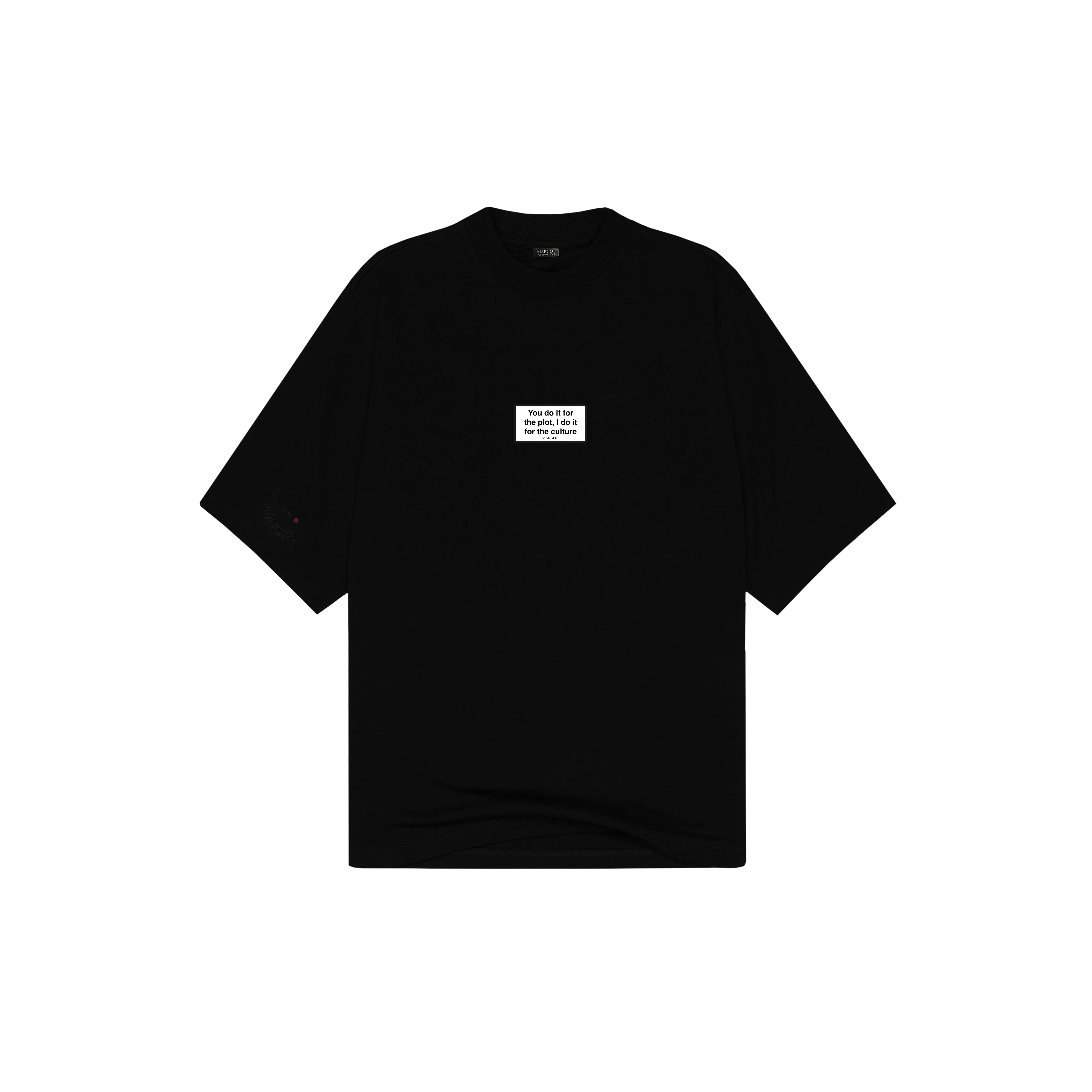 "CULTURE" T-SHIRT - BLACK