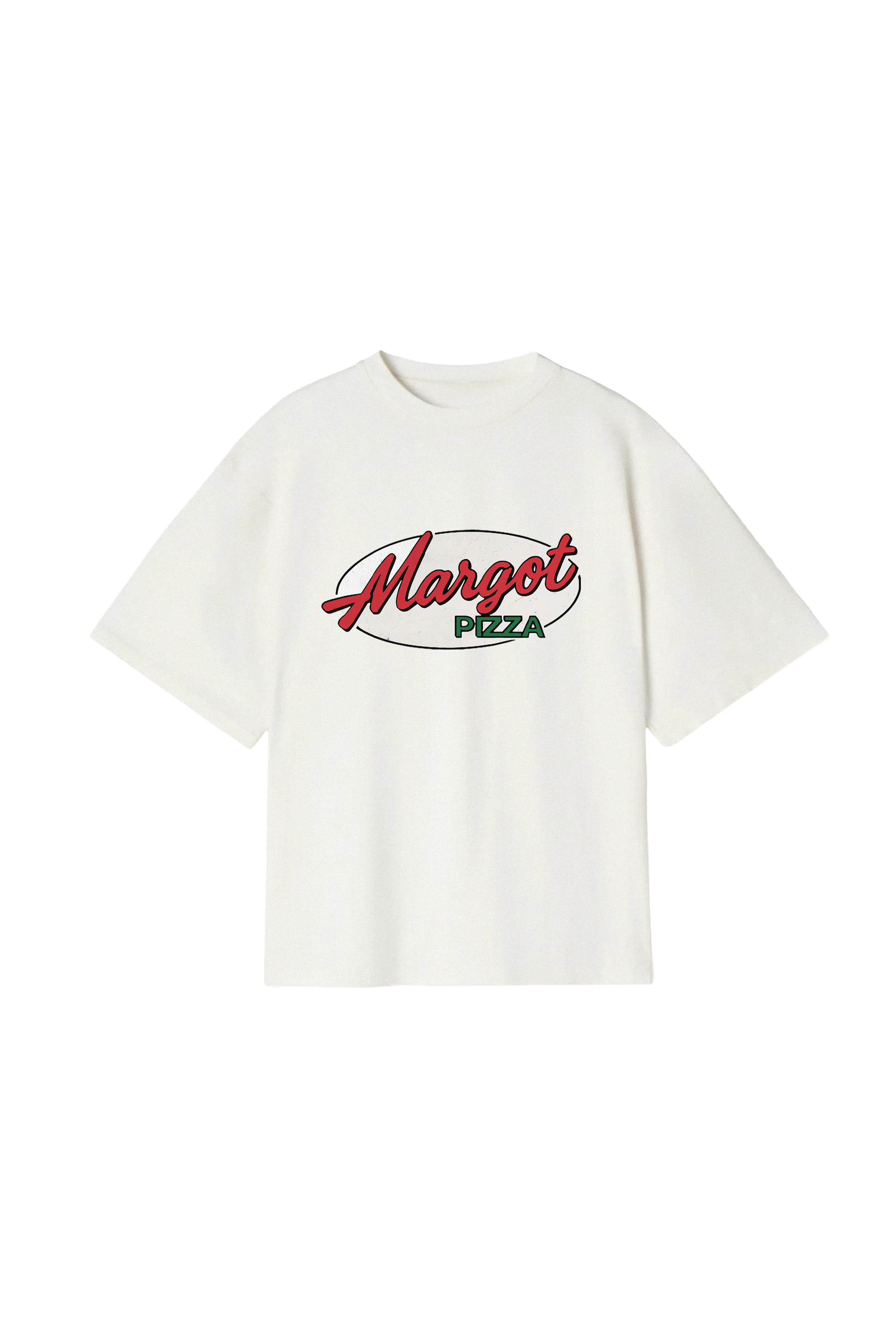 PIZZA T-SHIRT - WHITE