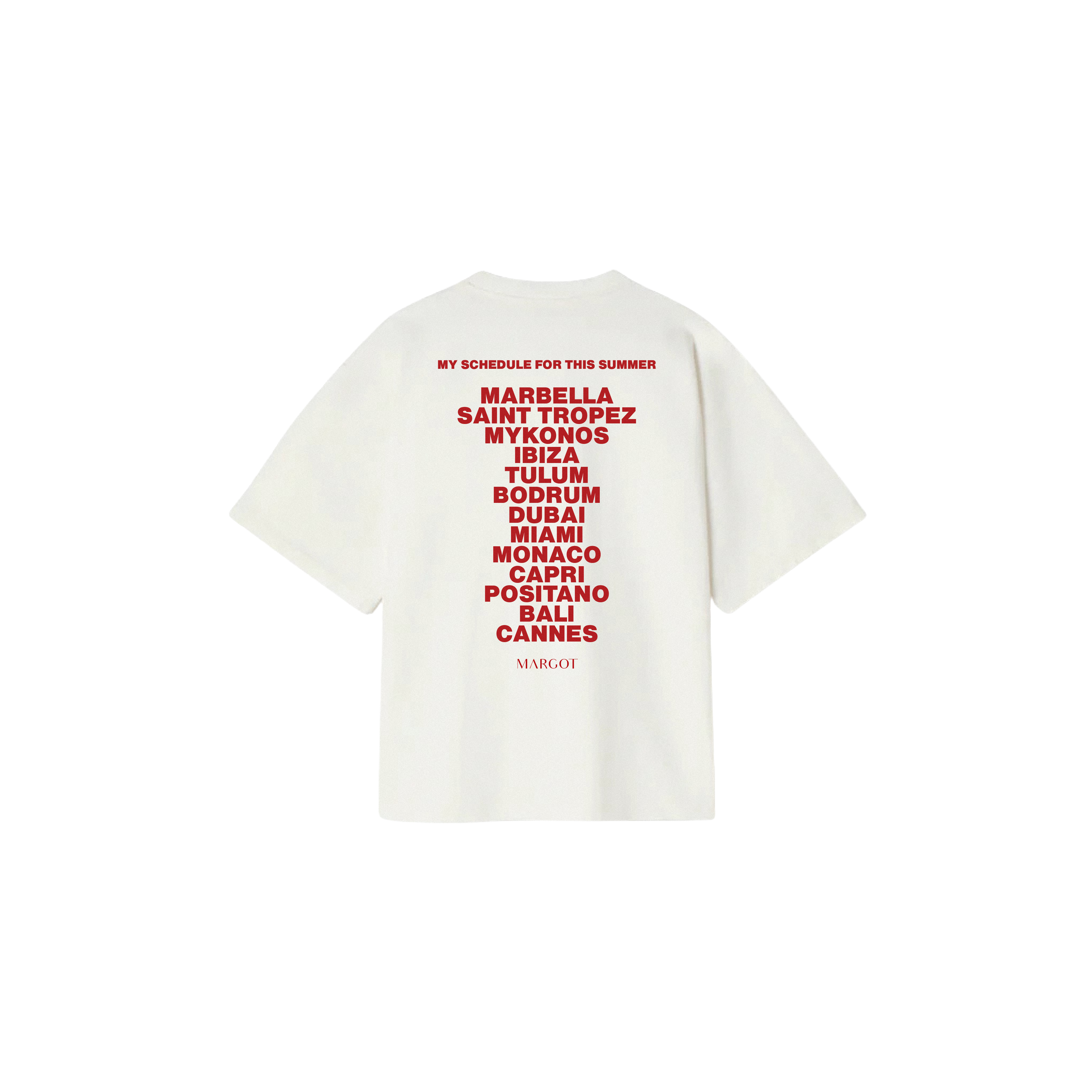 Destination T-SHIRT - White