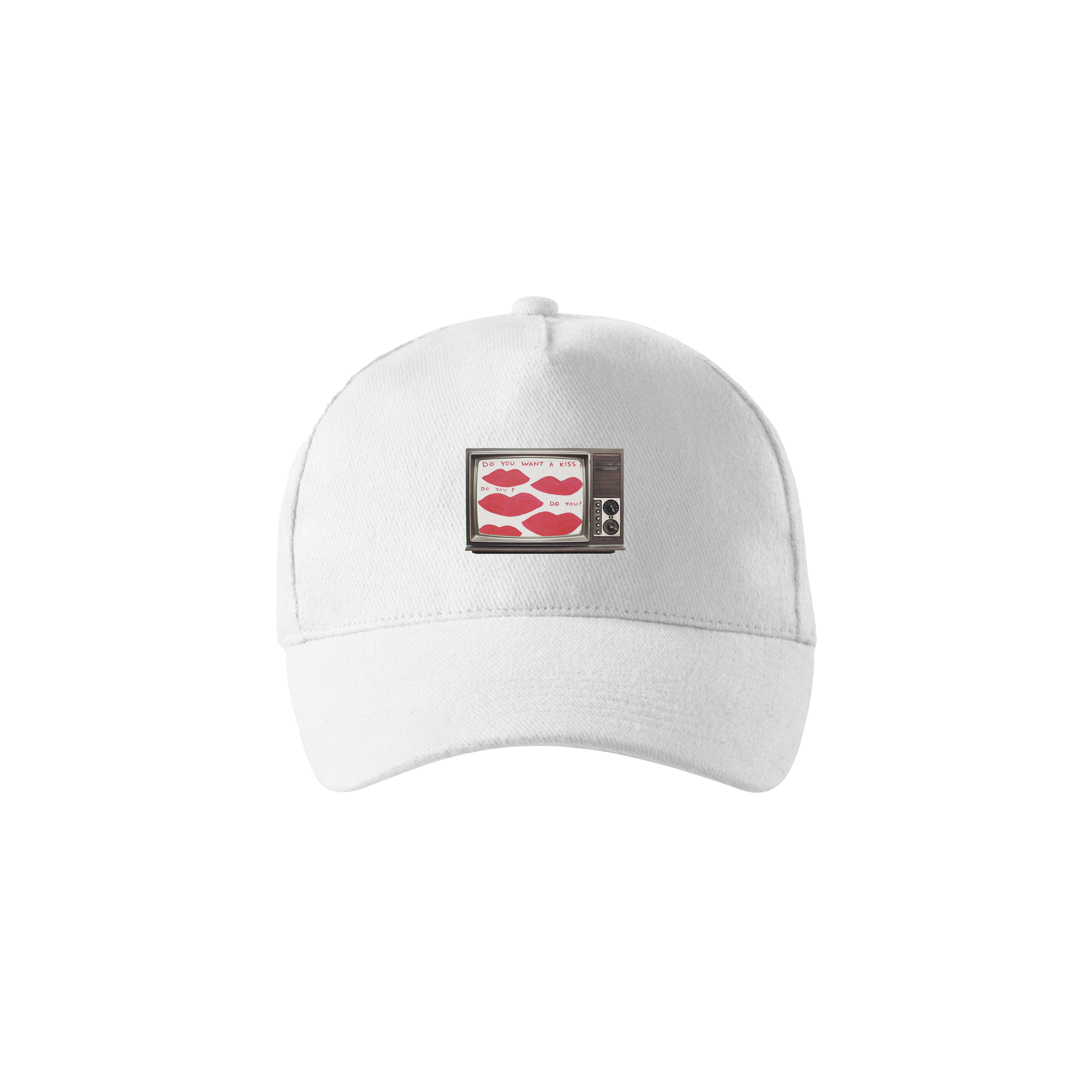 "TELEVISION" CAP - WHITE