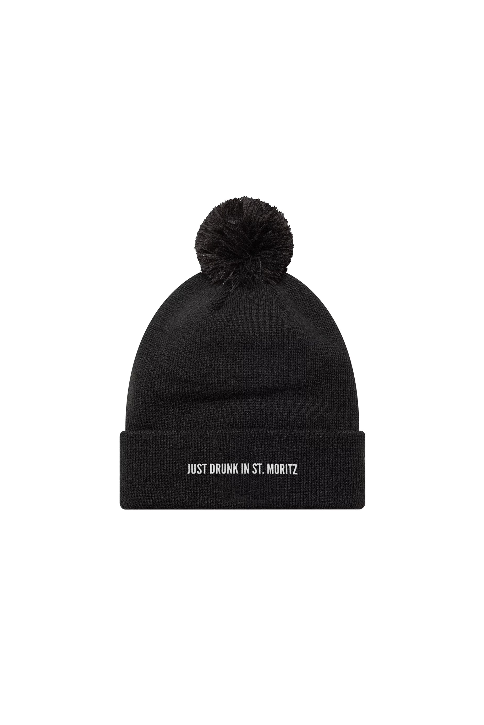 JUST DRUNK IN ST MORITZ BEANIE