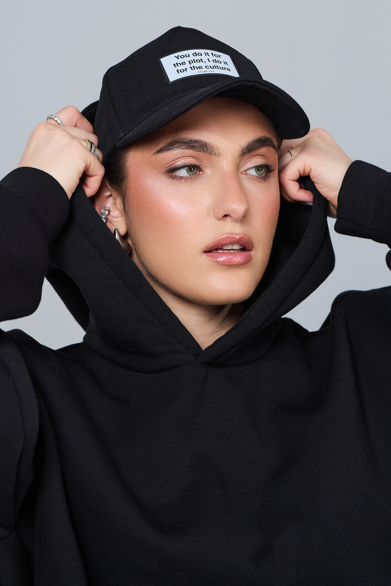 "CULTURE" CAP - BLACK