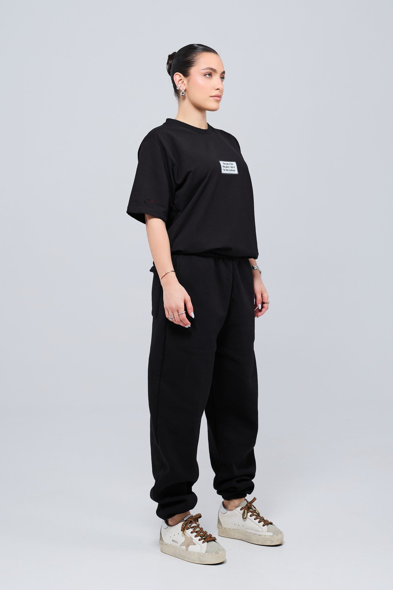 "CULTURE" T-SHIRT - BLACK