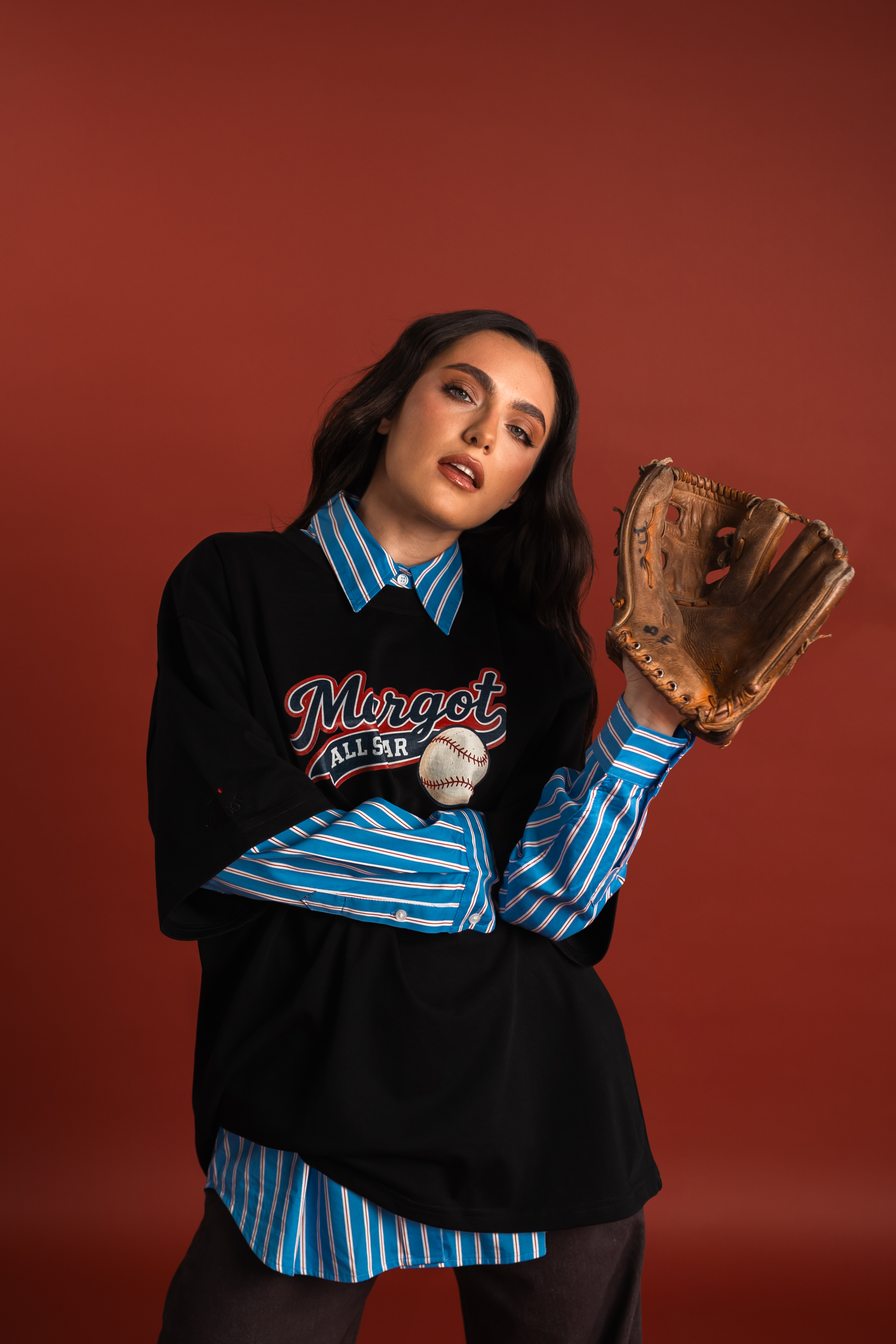 BASEBALL T-SHIRT - BLACK