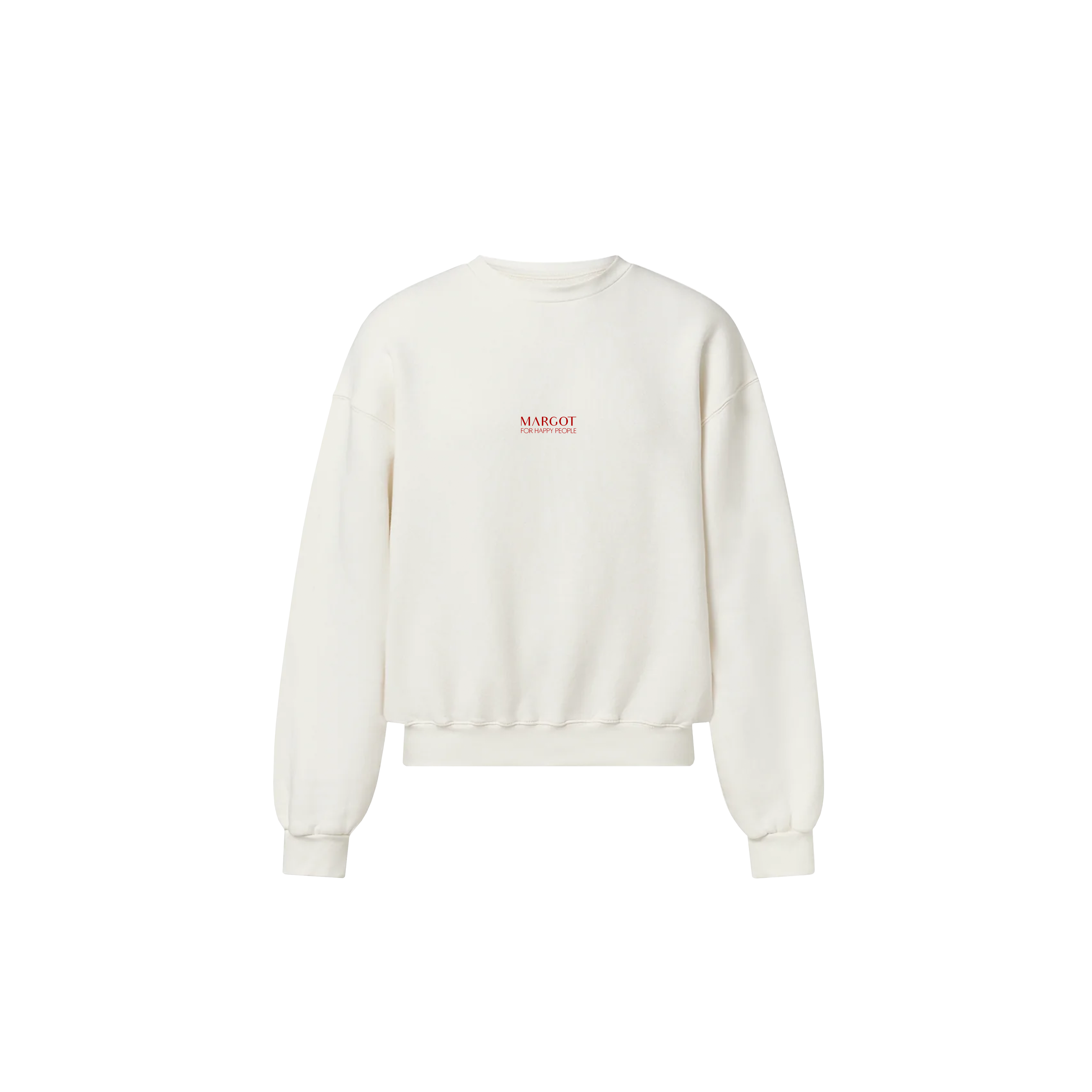 WHITE SWEATSHIRT