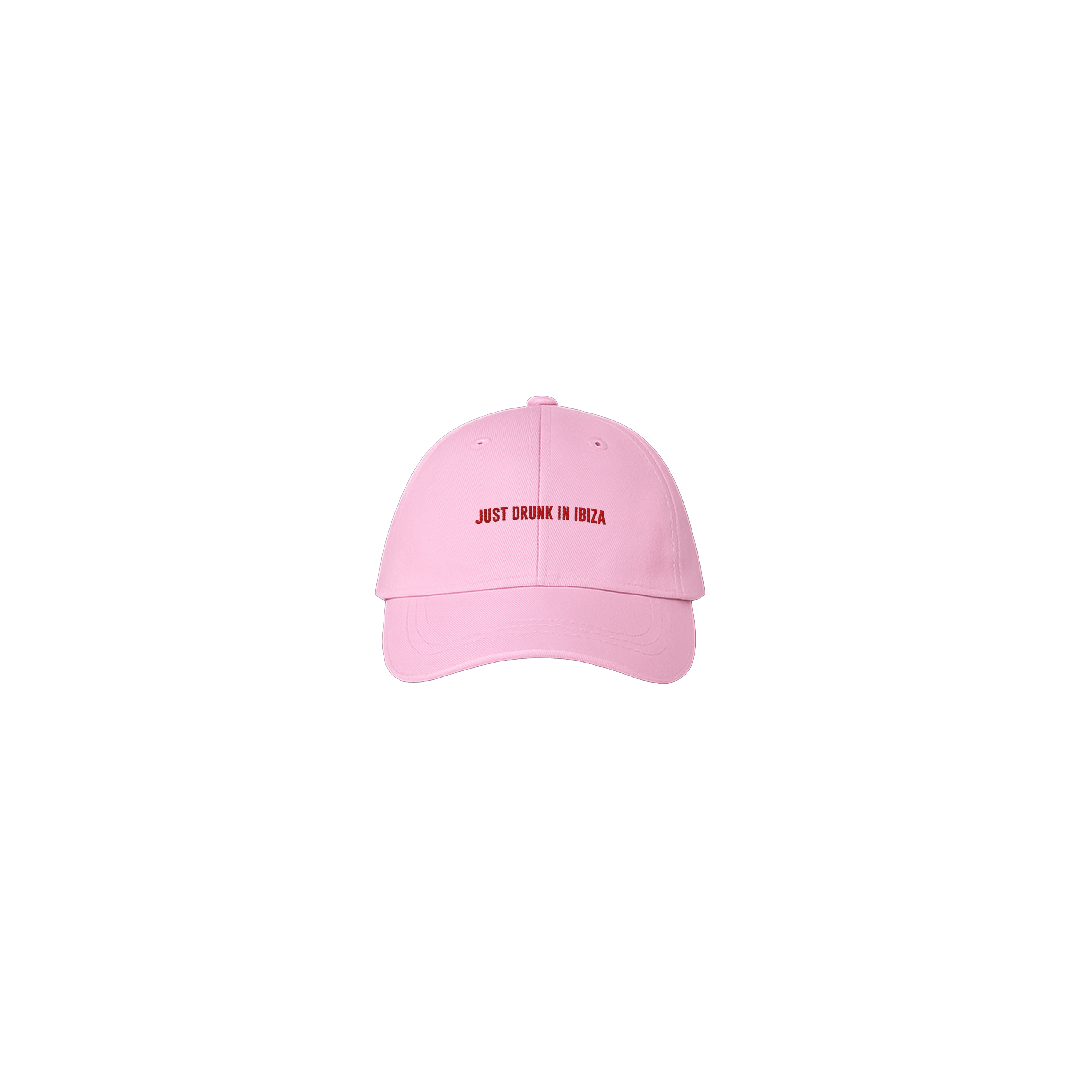 "JUST DRUNK IN IBIZA" CAP - PINK