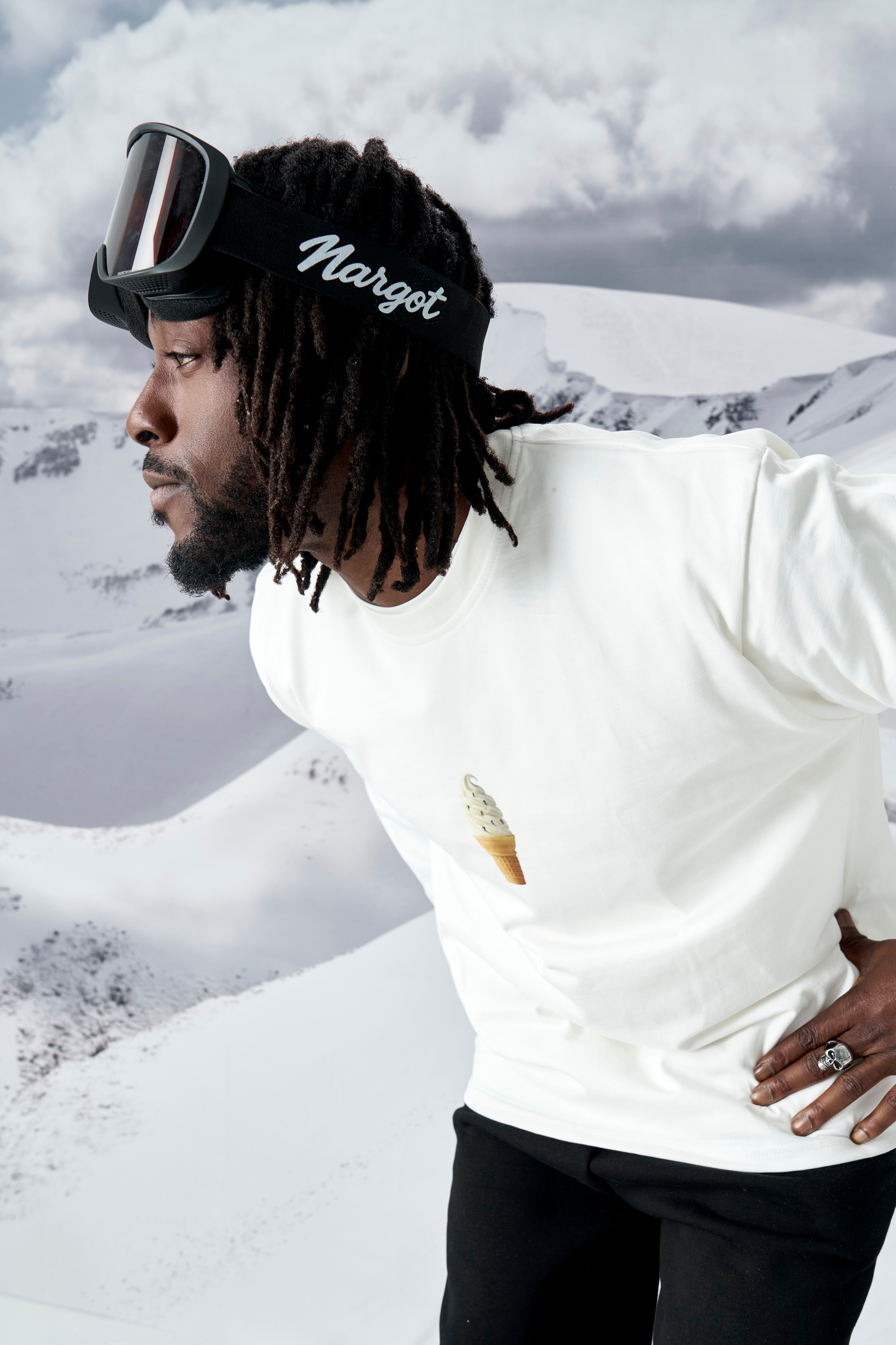 ICE CREAM T-SHIRT - WHITE