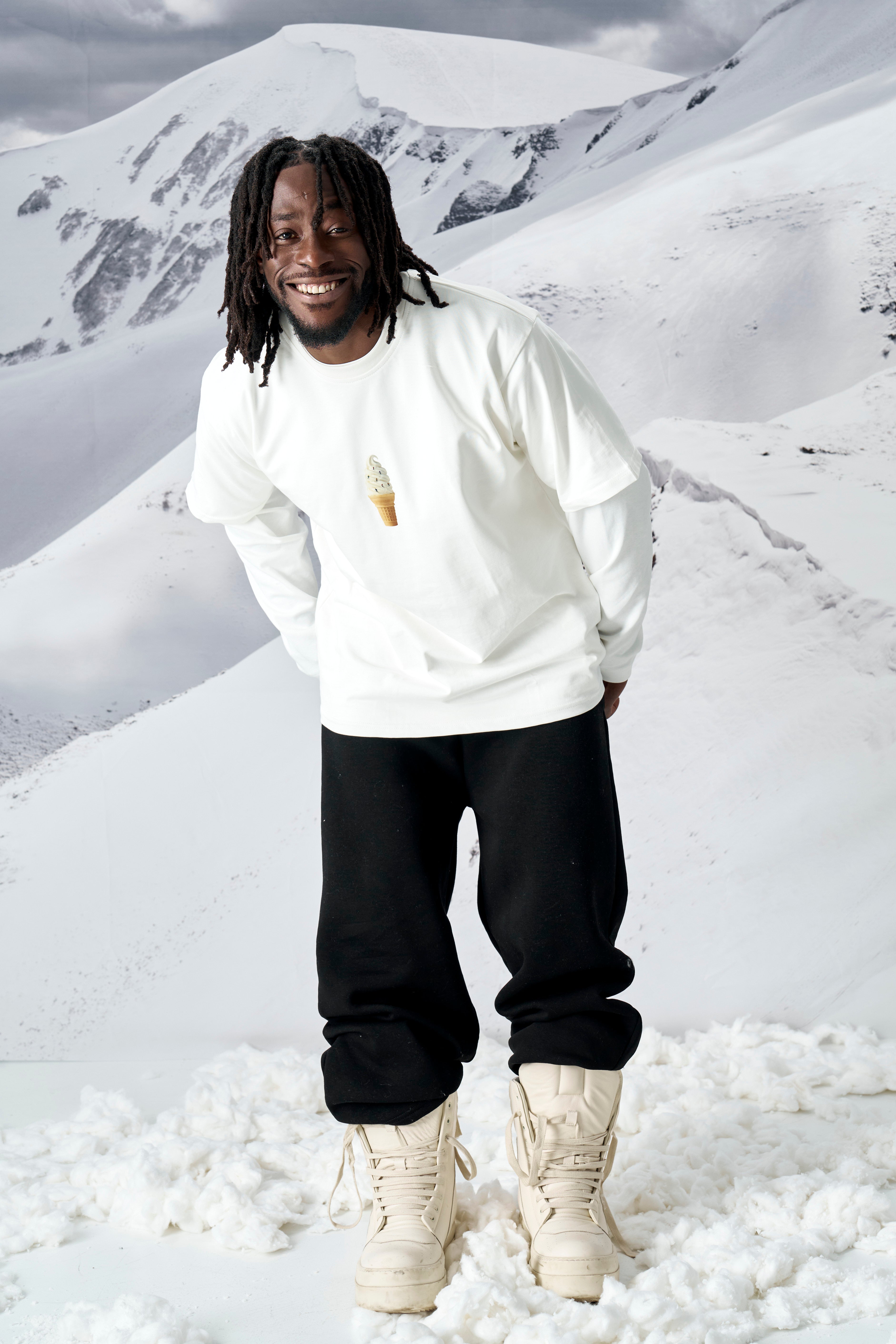 ICE CREAM T-SHIRT - WHITE