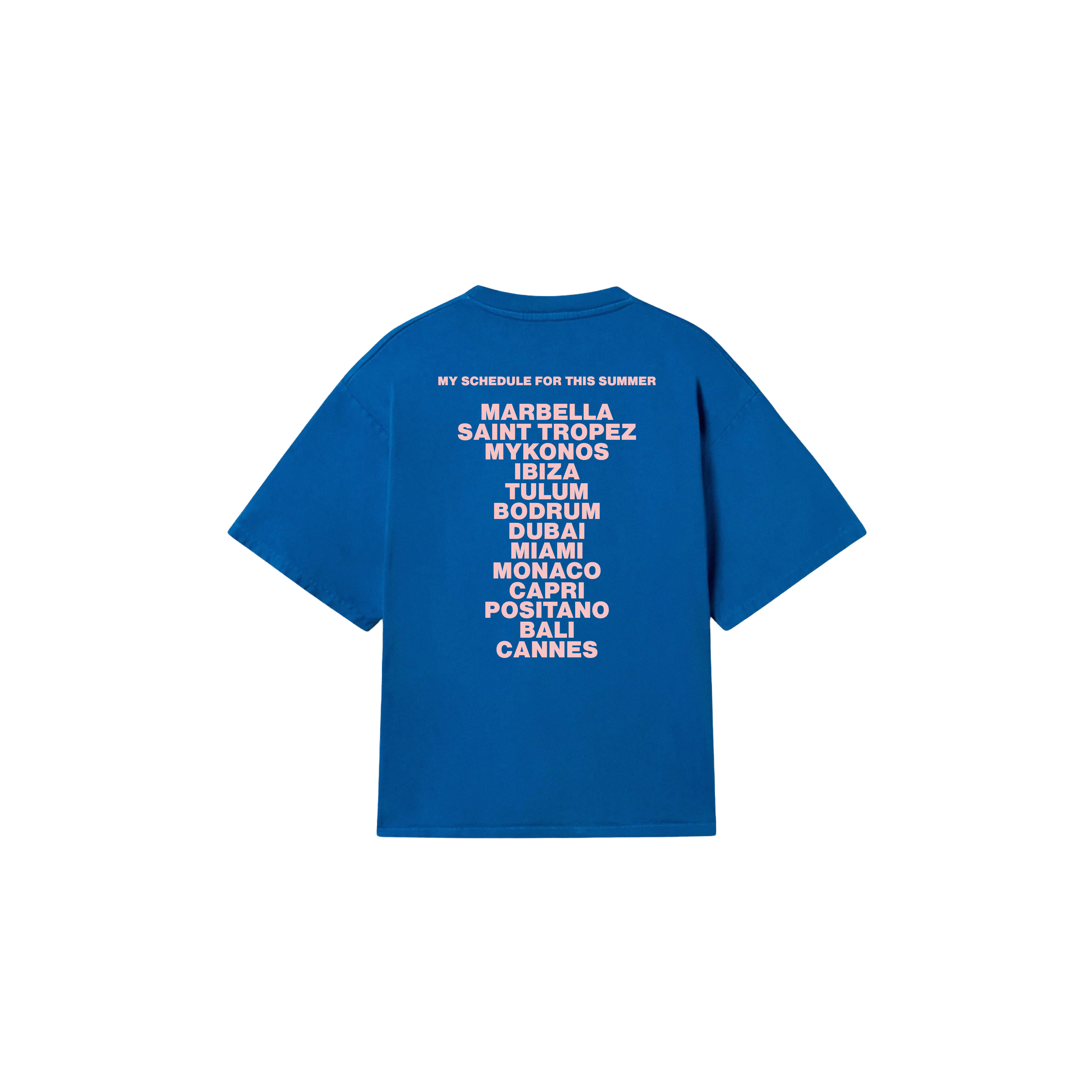 Destination T-SHIRT - Blue