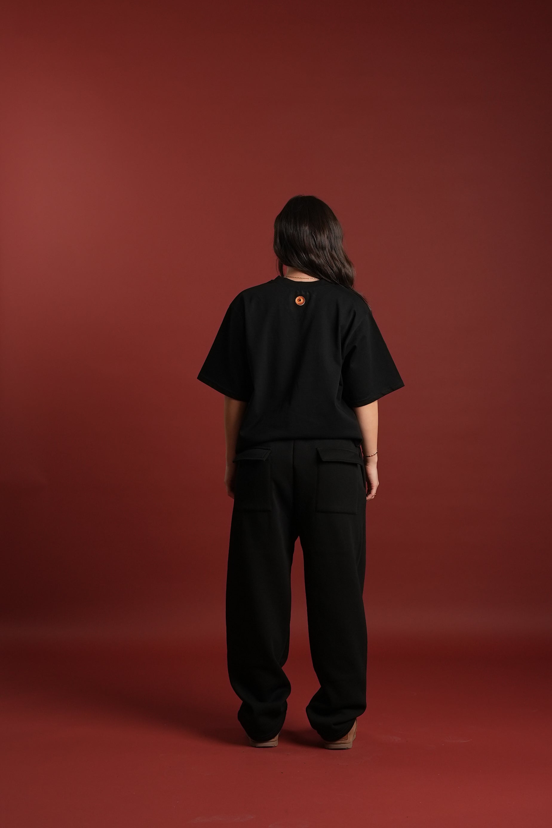 BAGEL T-SHIRT - BLACK