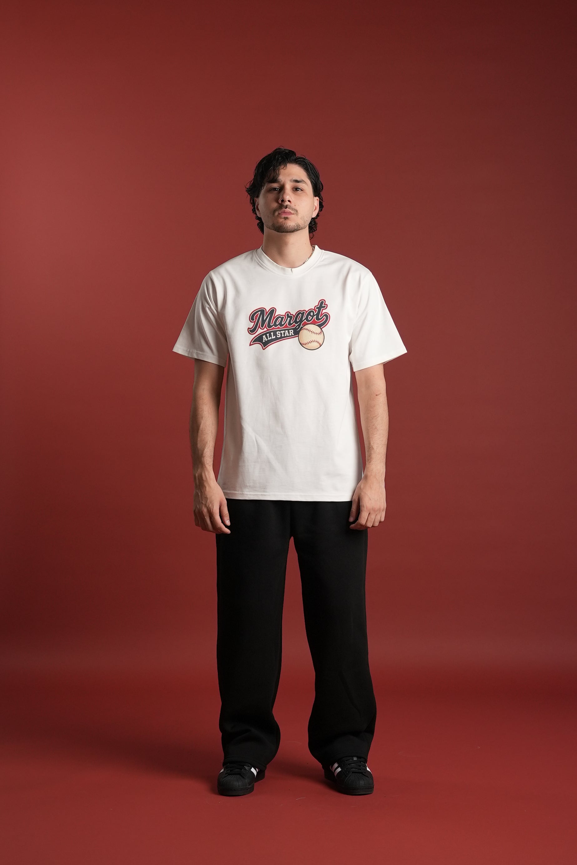 BASEBALL T-SHIRT - WHITE