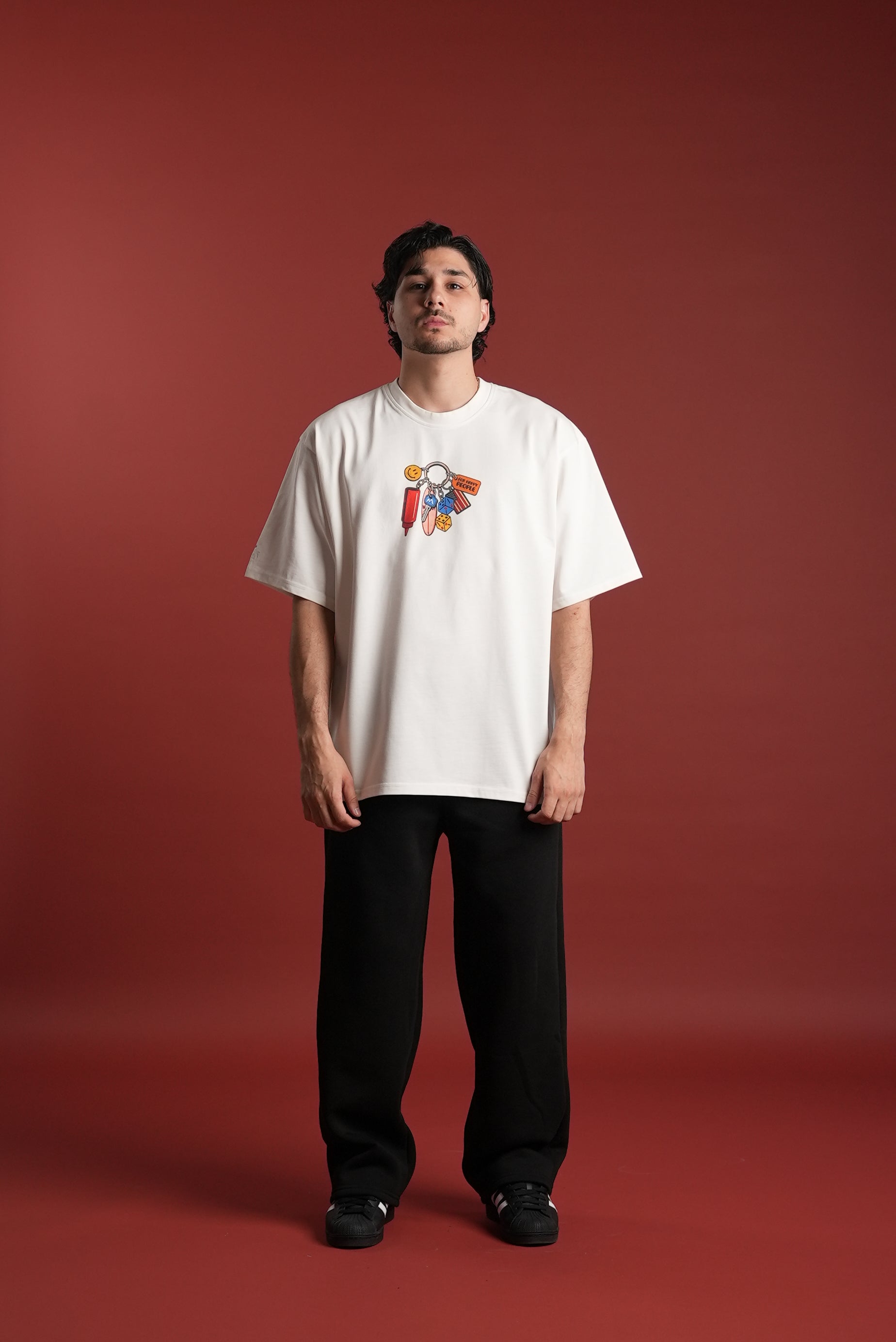 KEYS T-SHIRT - WHITE