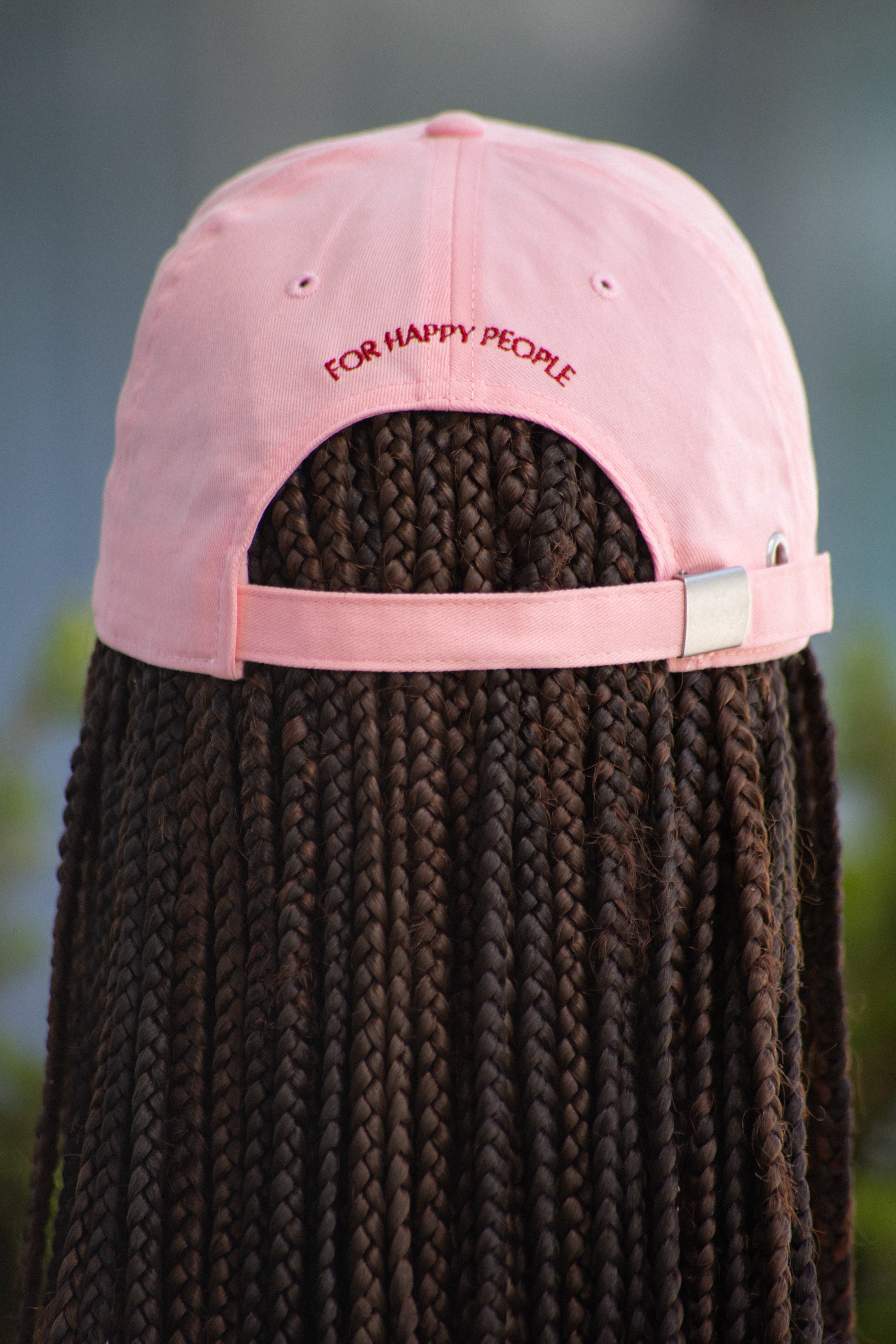 "JUST DRUNK IN SAINT TROPEZ" CAP - PINK